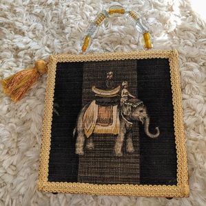 VTG Diamond Crown Wood Robusto Cigar elephan Decor